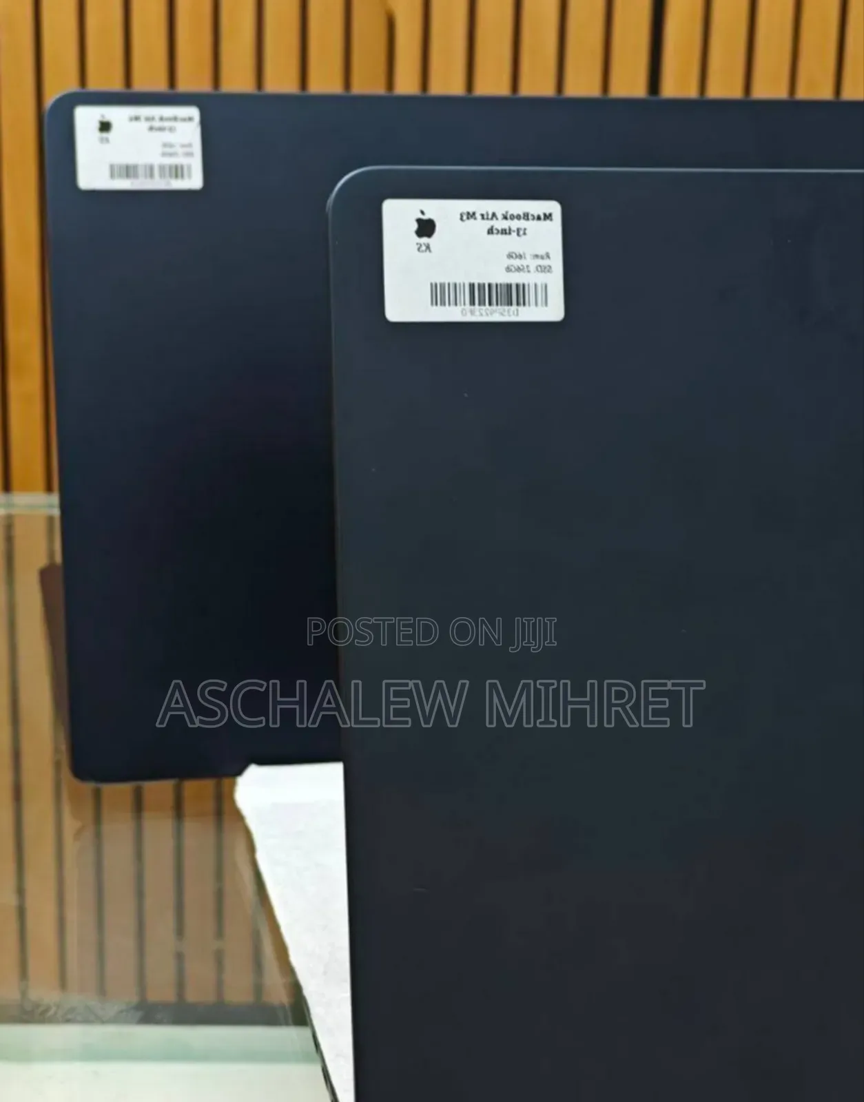 New Laptop Apple MacBook Air 2024 M3 13-Inch 8GB Apple M3 SSD 256GB