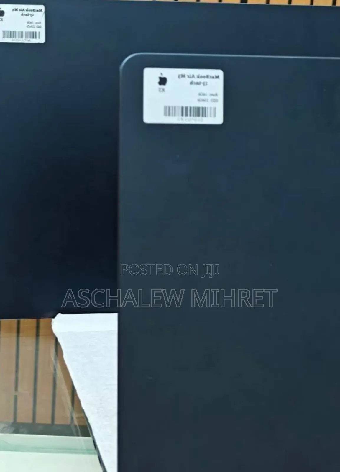 New Laptop Apple MacBook Air 2024 M3 13-Inch 8GB Apple M3 SSD 256GB