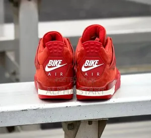 Air #Jordan 4 #Retro Red "#Brick_by_brick" #High Shoes for Men's
