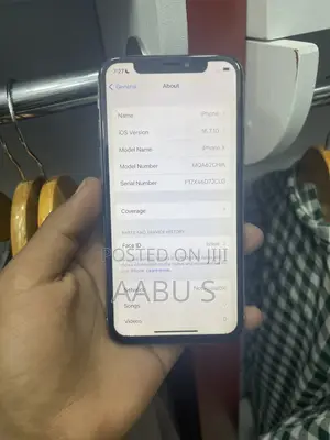 Apple iPhone X 64 GB White