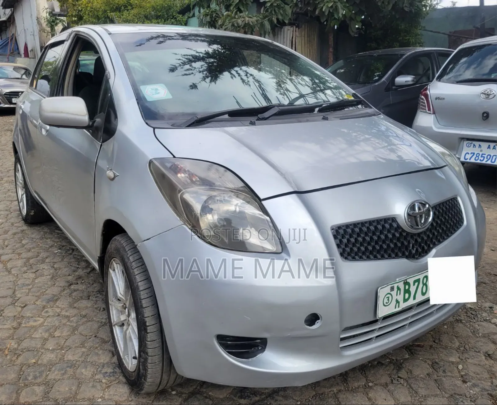 Toyota Yaris 2007 Silver