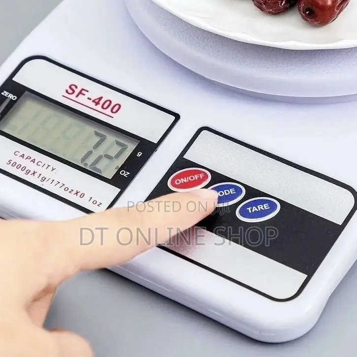 Compact Electronic Scale For Food