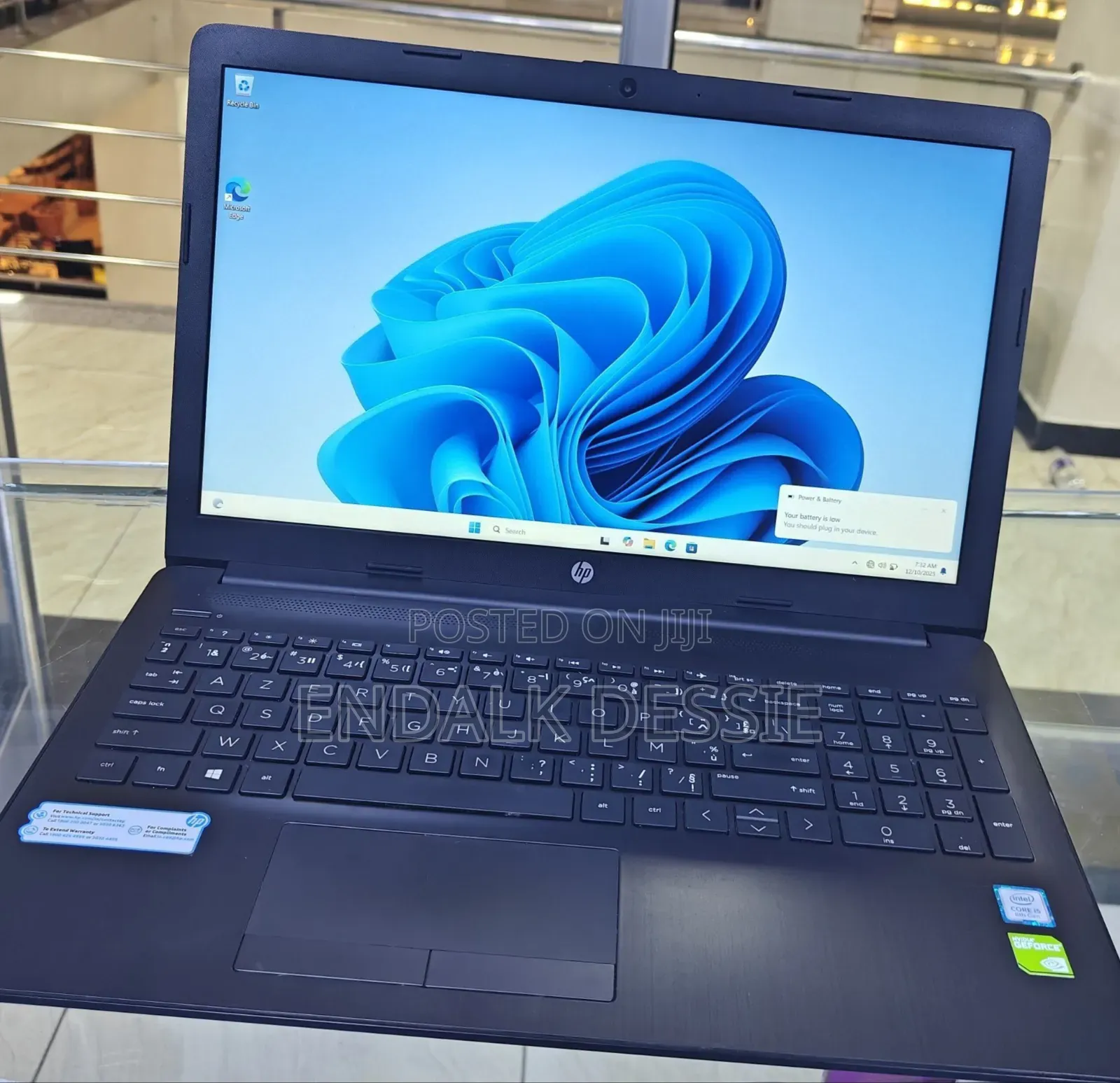 New Laptop HP 8GB Intel Core I5 HDD 1T