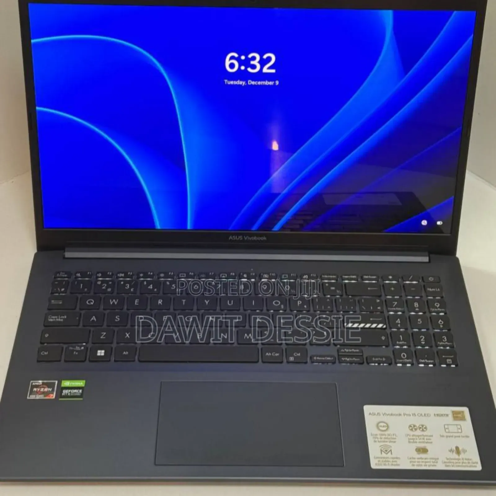 New Laptop Asus 16GB AMD Ryzen 7 SSD 512GB