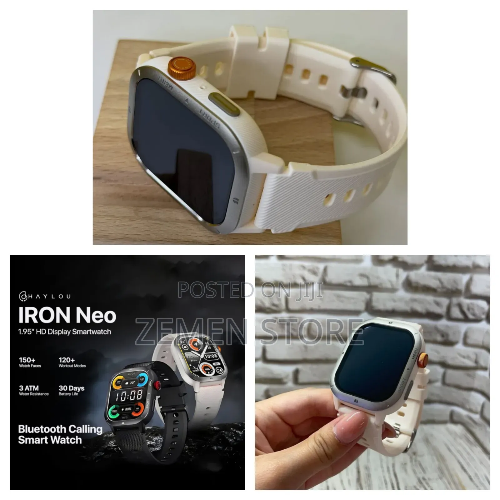 Haylou Iron Neo ትልቅ ስክሪን፣ ሙሉ ጤና ክትትል