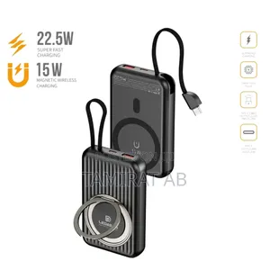 Photo - Ledason 10000mah Magsafe Power Bank With Stand 22.5w Pd 15w Wireless