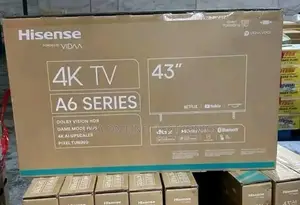 Hisence 43" A6series Uhd Android Tv ♤5year Warranty ♤