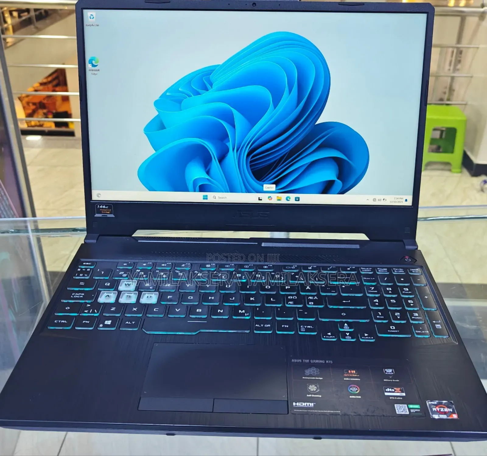 New Laptop Asus TUF Gaming A15 16GB AMD Ryzen 5 SSD 512GB