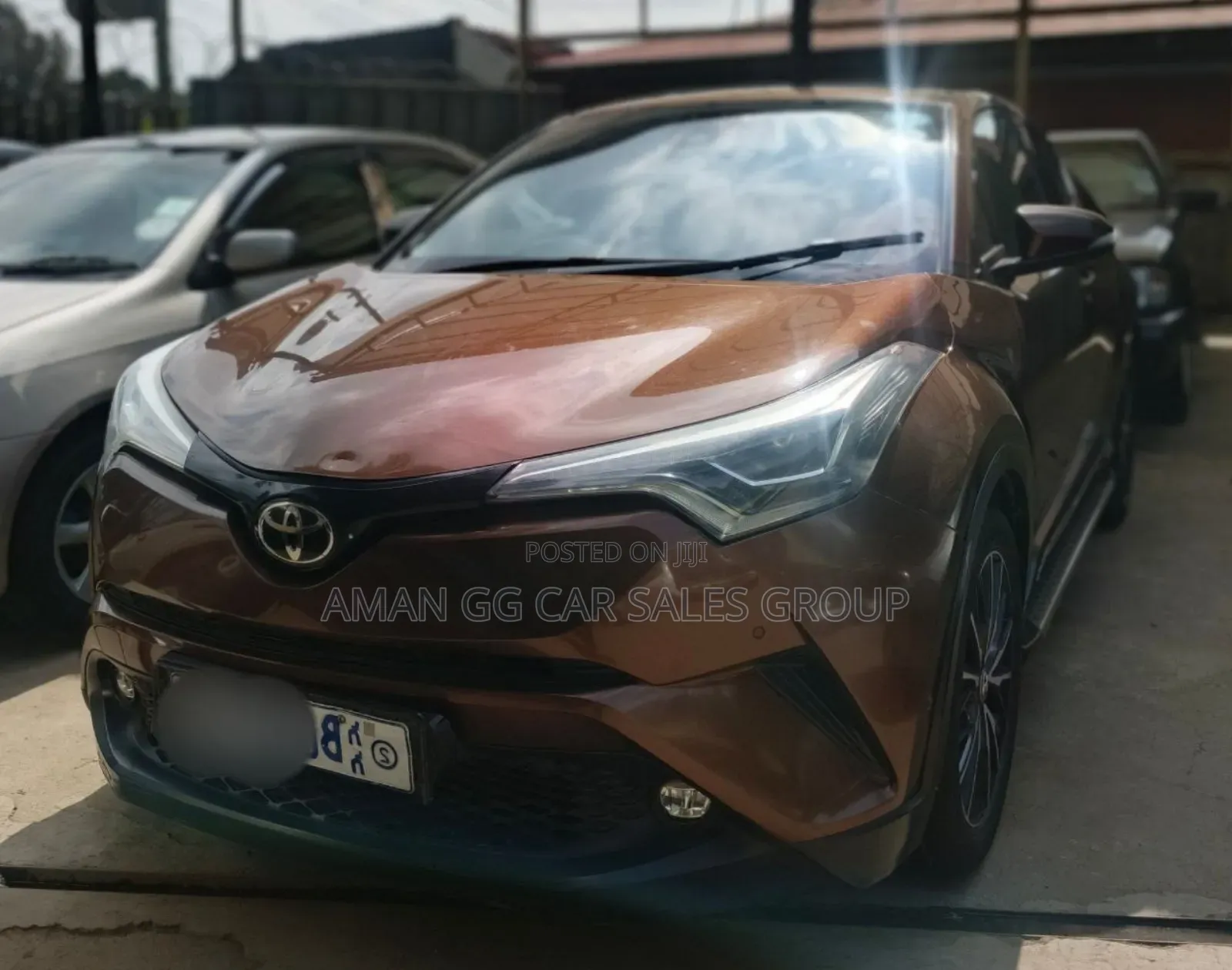 Toyota C-HR 2017 Brown