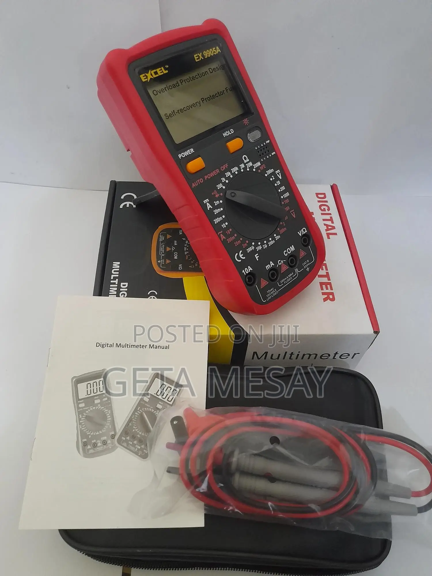 Digital Multimeter Ex 9905a Auto Range,Protection, Electrical, Testing