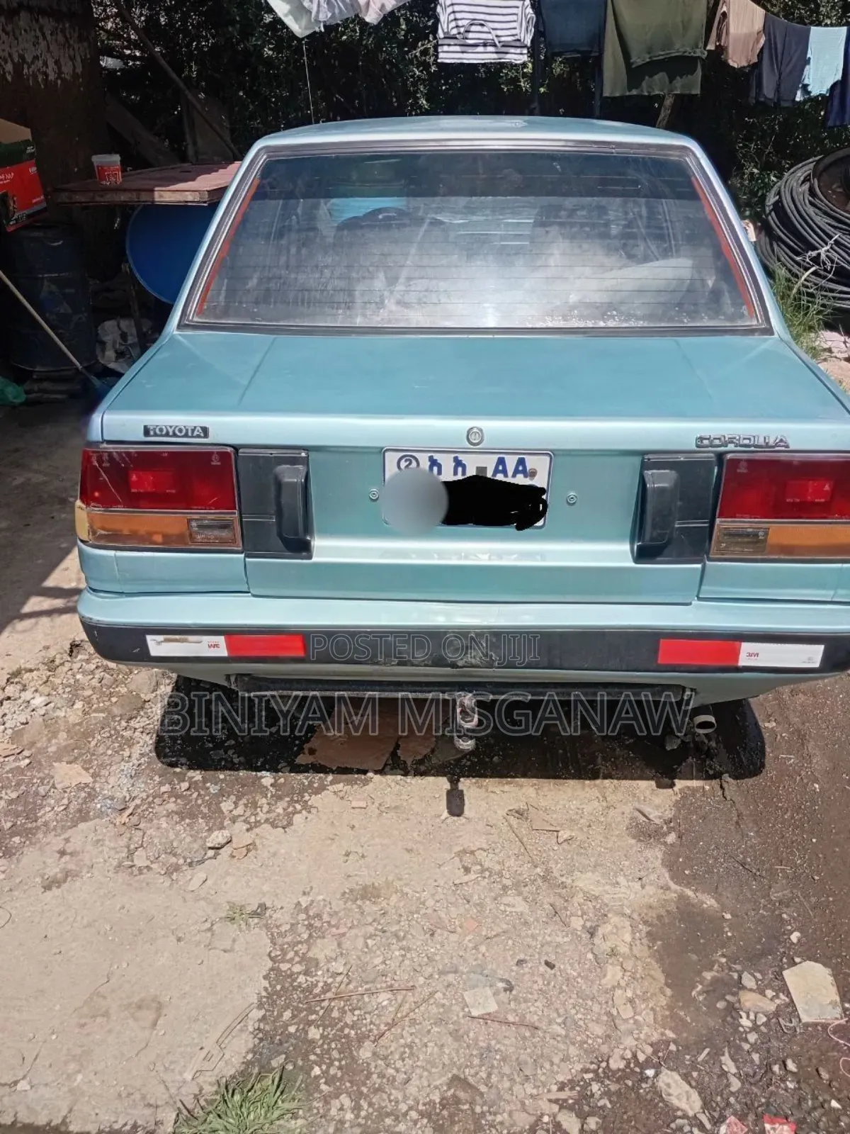 Toyota Corolla 1987 Blue