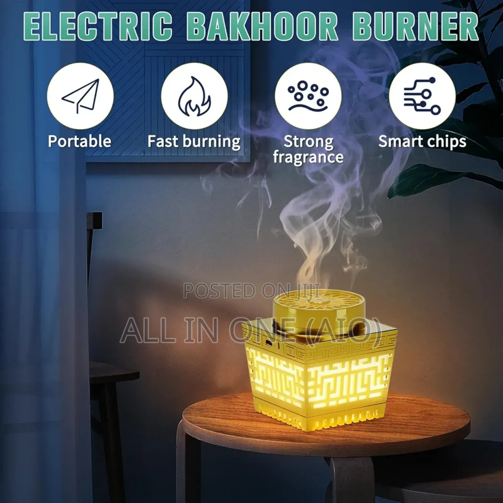 Incense Bakhoor Burner Quran Speaker