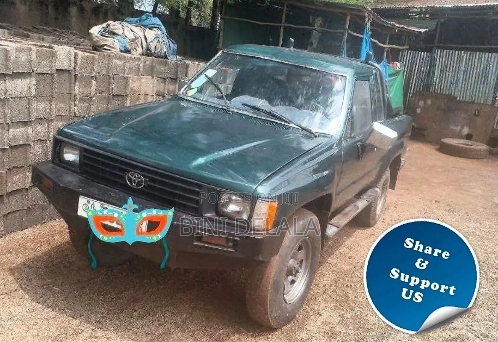 Toyota Hilux 2000 1984 Green