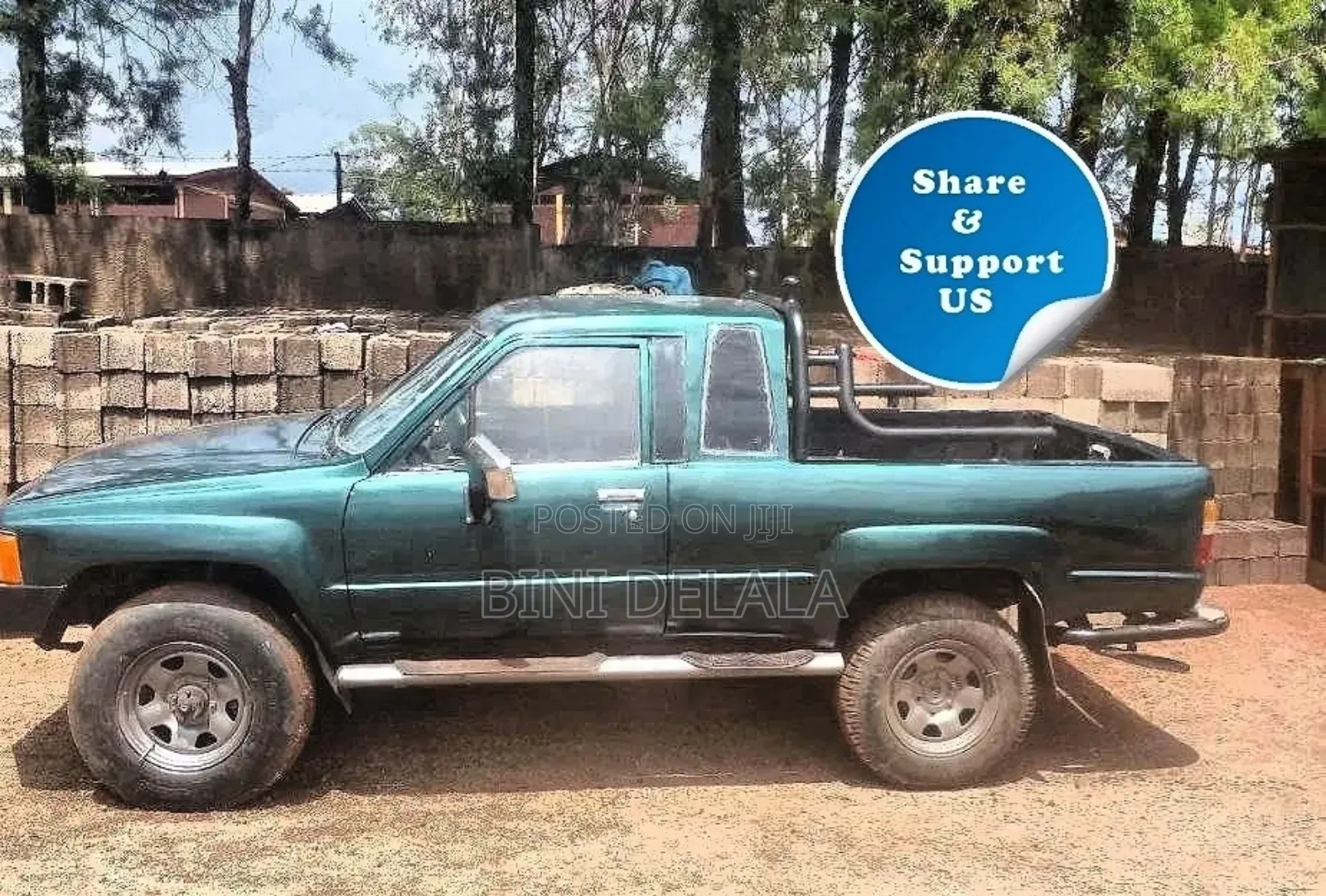 Toyota Hilux 2000 1984 Green