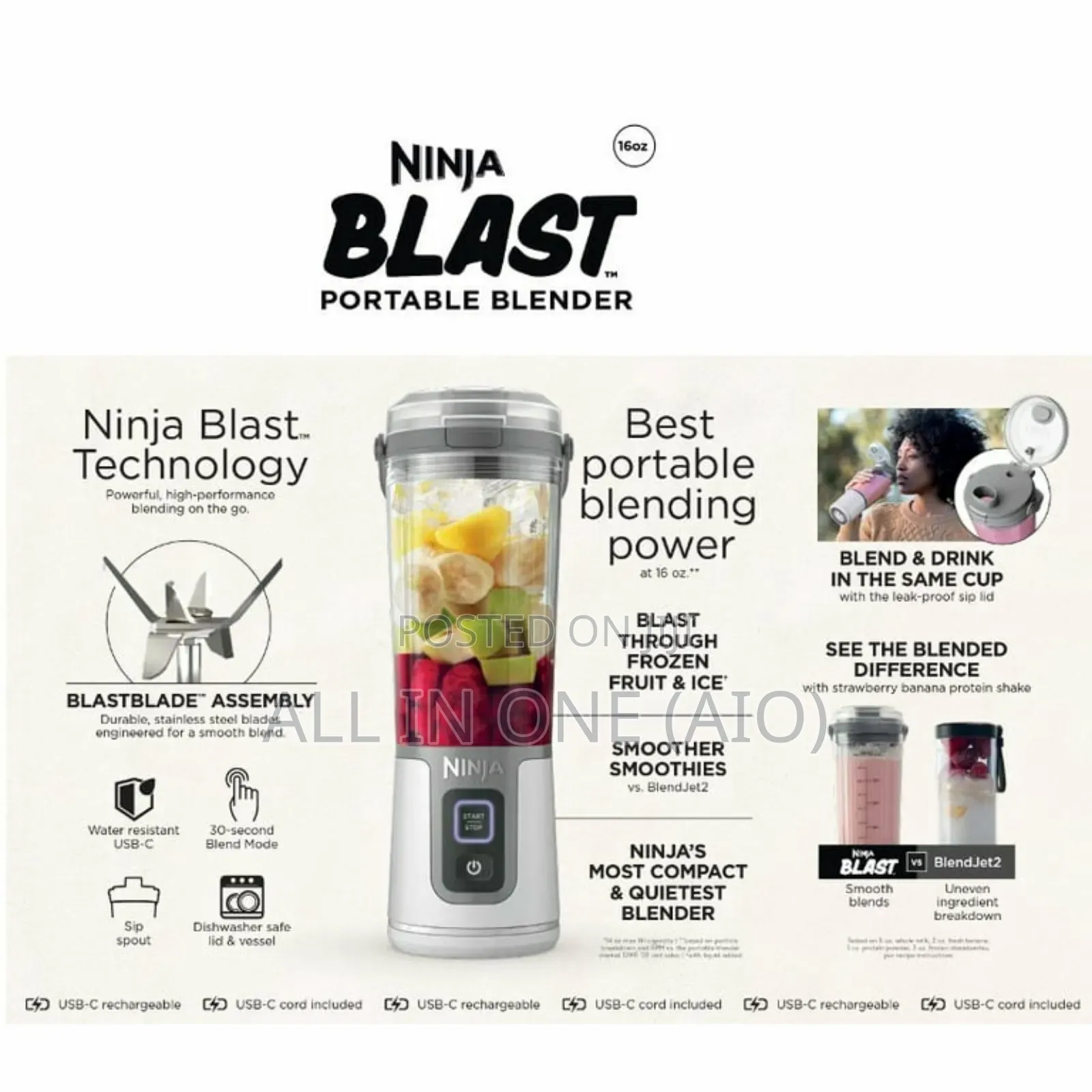 Ninja Juicer Cup for Your Gym