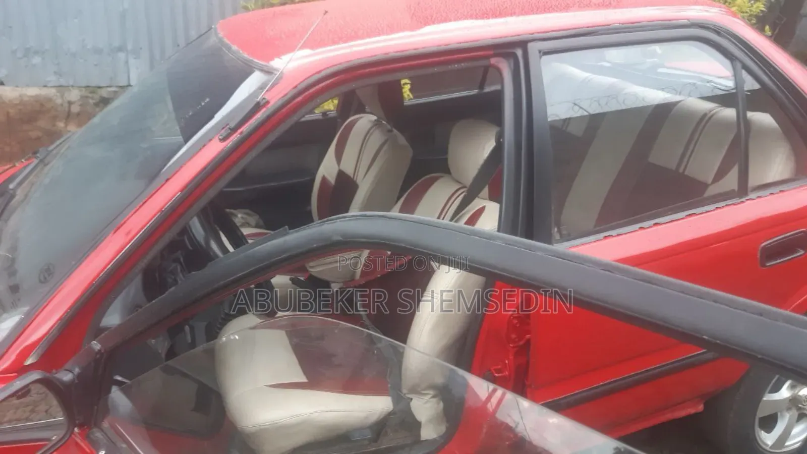 Toyota Corolla Sedan 1990 Red