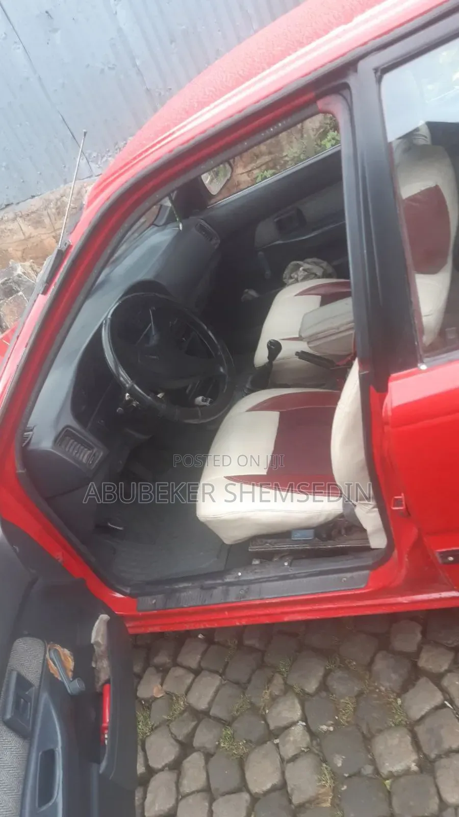 Toyota Corolla Sedan 1990 Red