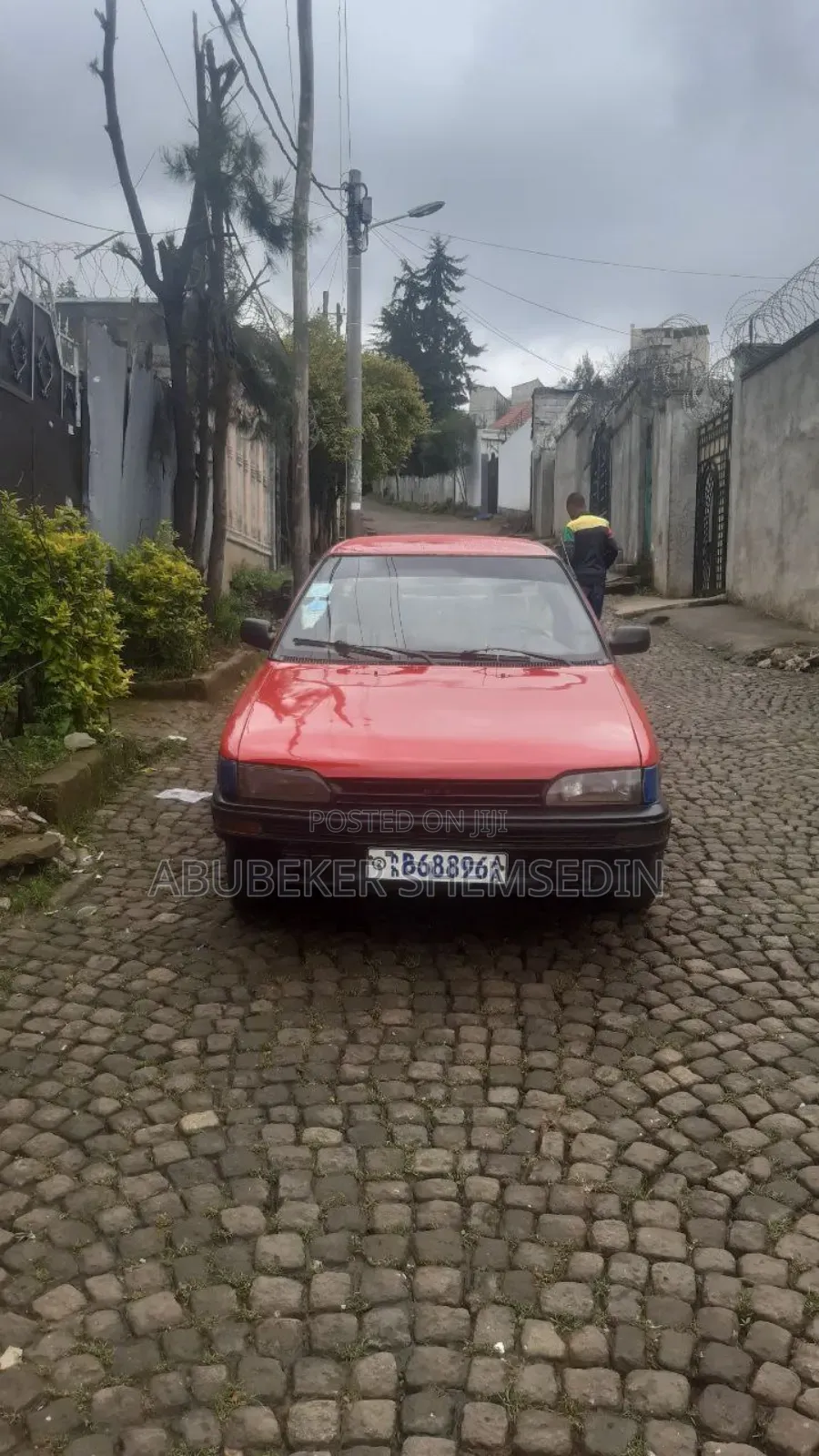 Toyota Corolla Sedan 1990 Red