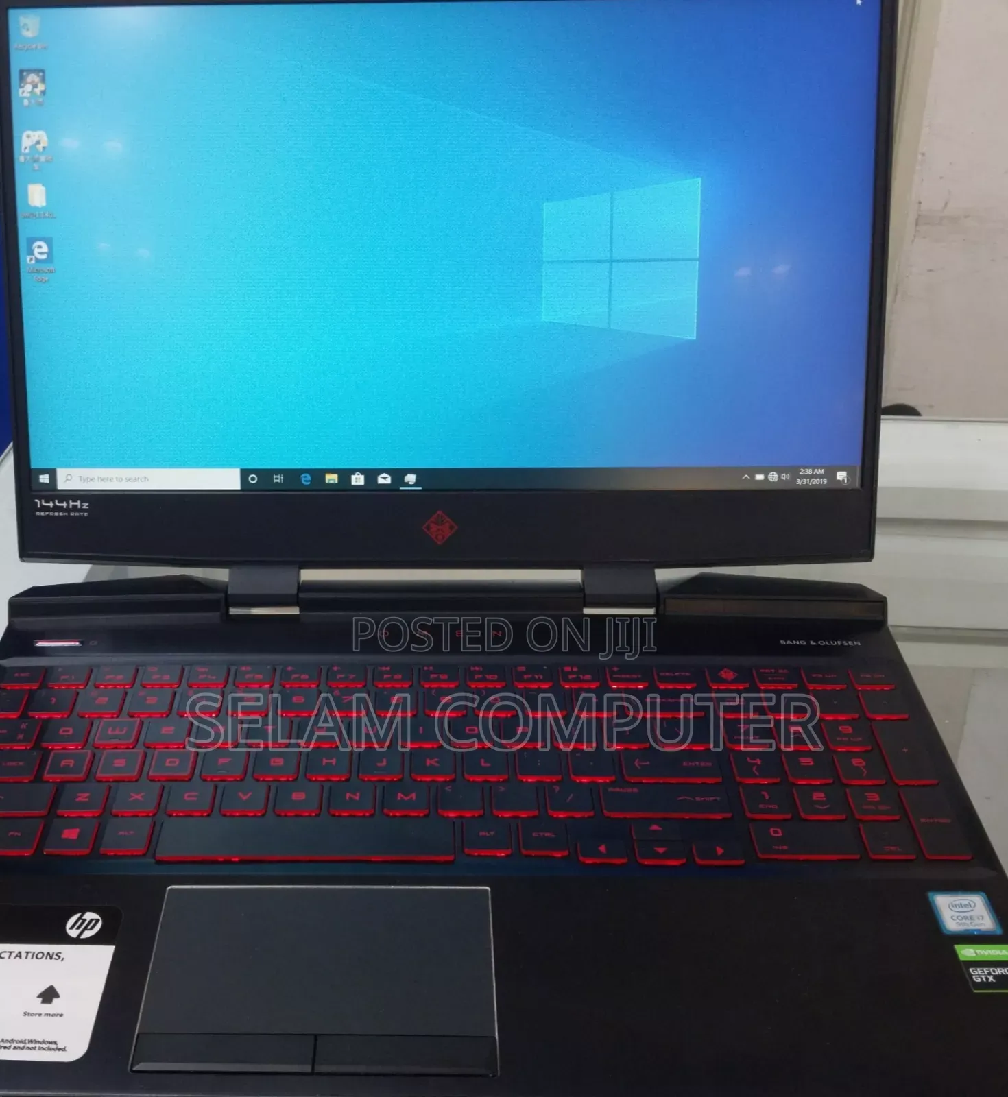 New Laptop HP Omen X 16GB Intel Core I7 SSD 512GB