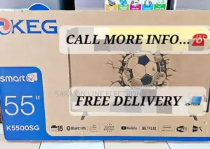 ◇◆Keg 55" Smart Tv ♤ (New 2025 ) 10year Warranty