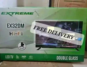 Extreme 32" Led Tv Double Galss Hi-Fi Sound New 2025 Model