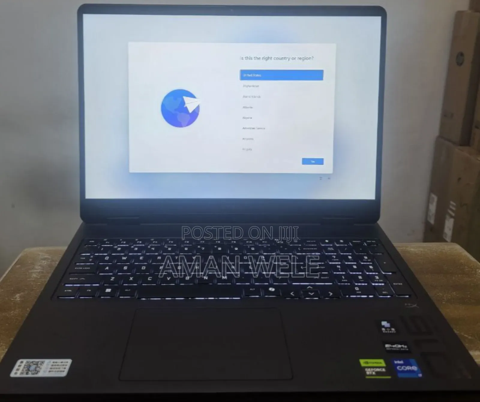 New Laptop HP Omen 16 16GB Intel Core I7 SSD 1T