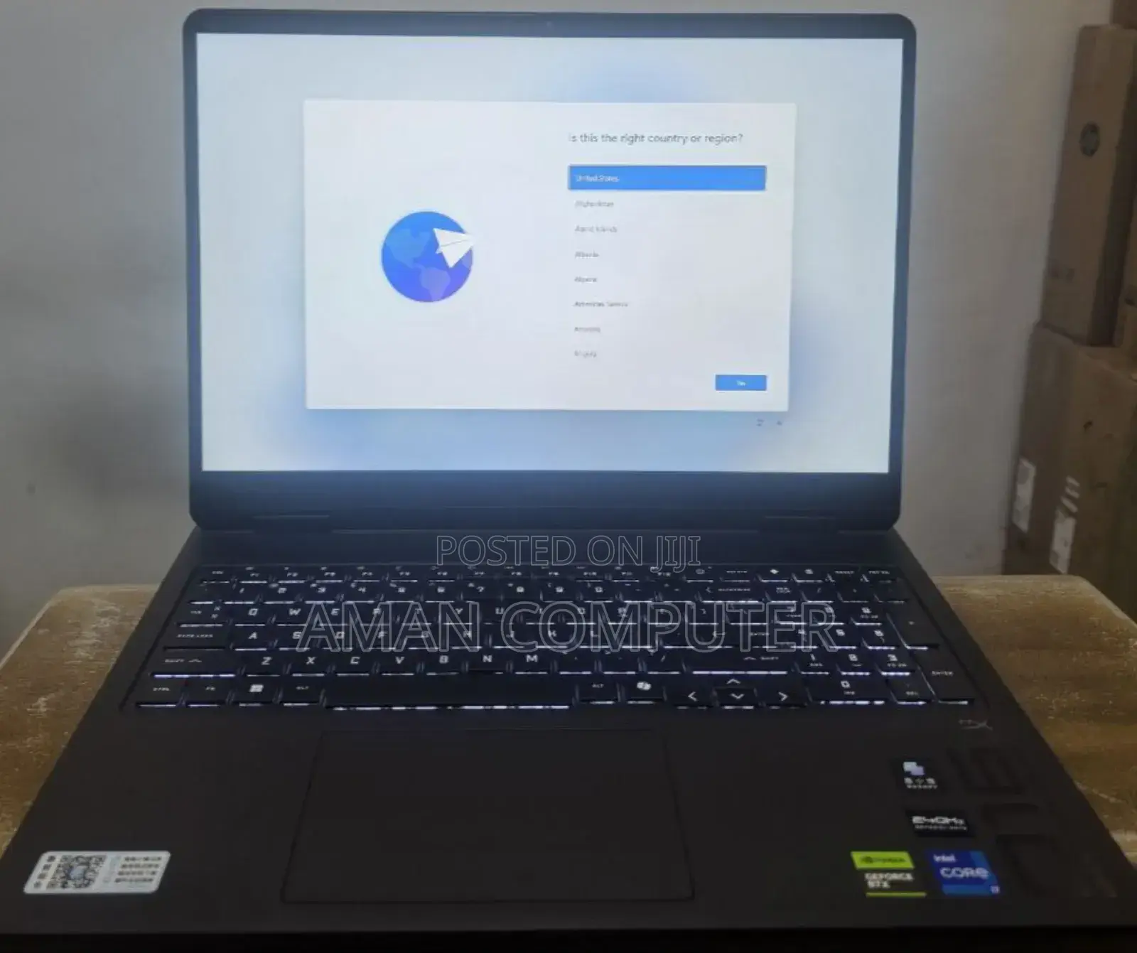 New Laptop HP Omen 16 16GB Intel Core I7 SSD 1T