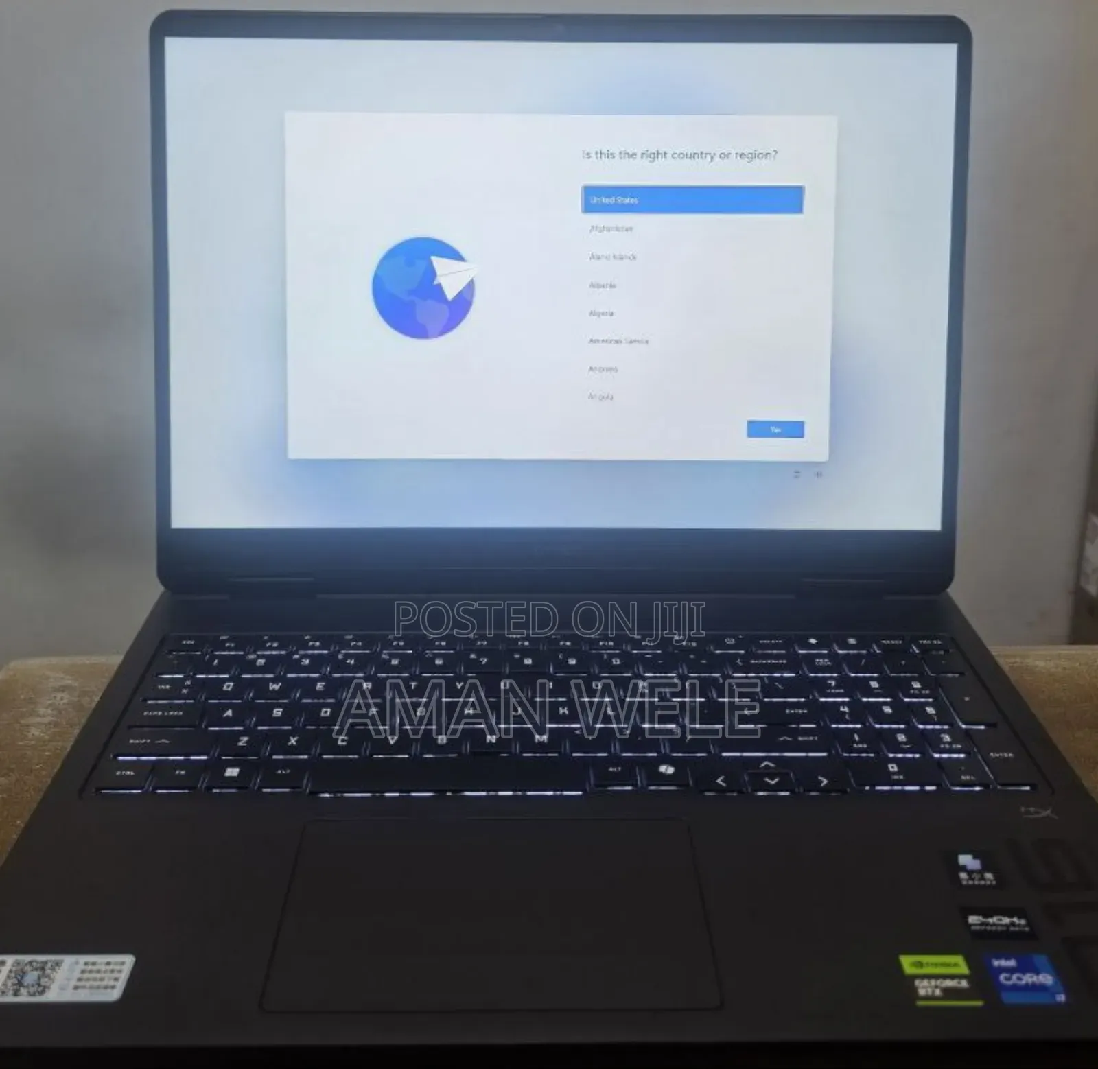 New Laptop HP Omen 16 16GB Intel Core I7 SSD 1T