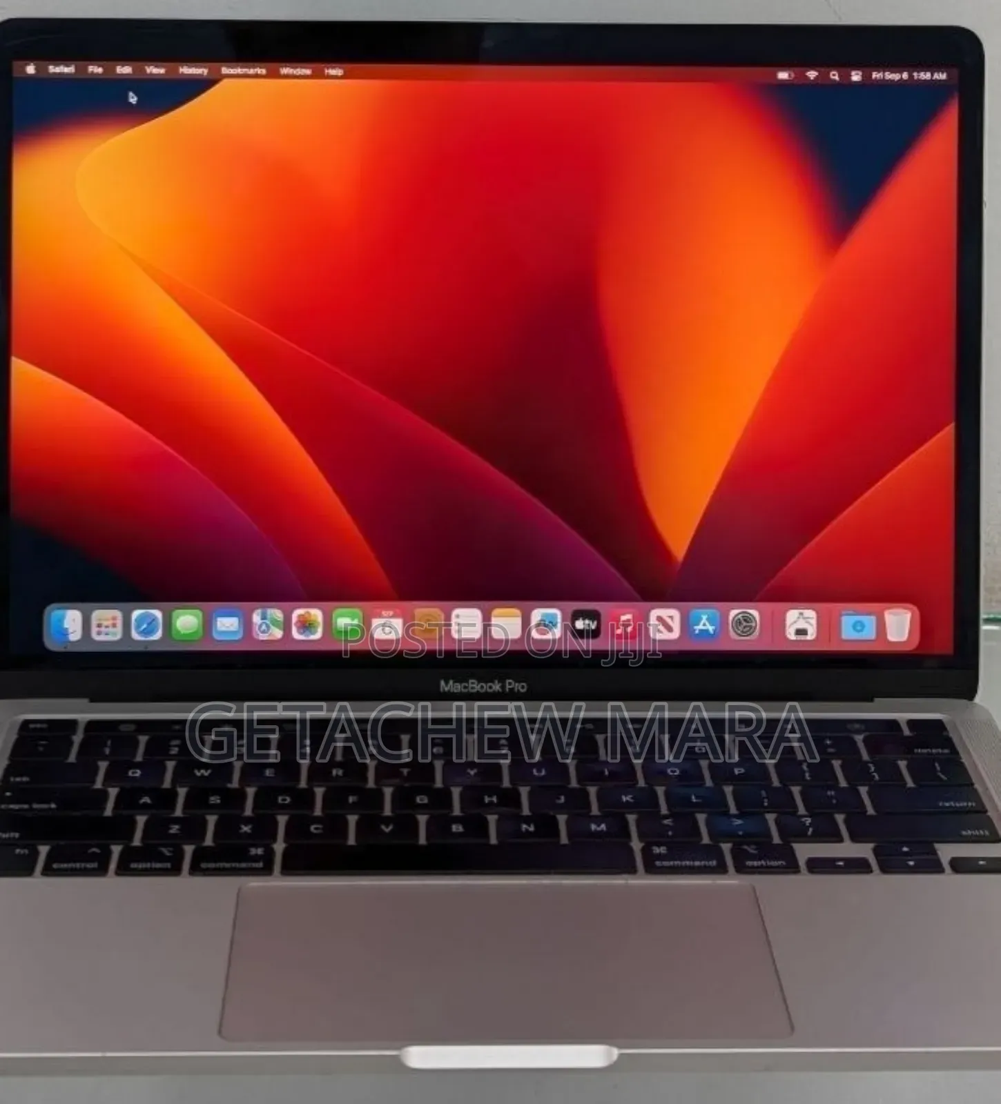 New Laptop Apple MacBook Pro 2022 M2 8GB Intel SSD 256GB