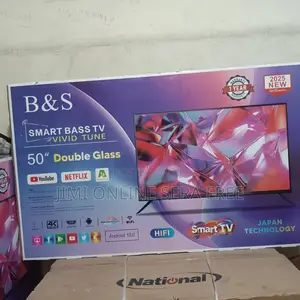 B, S Smart Bass Tv Vivid Tune 50 Inch Doubel Gelss