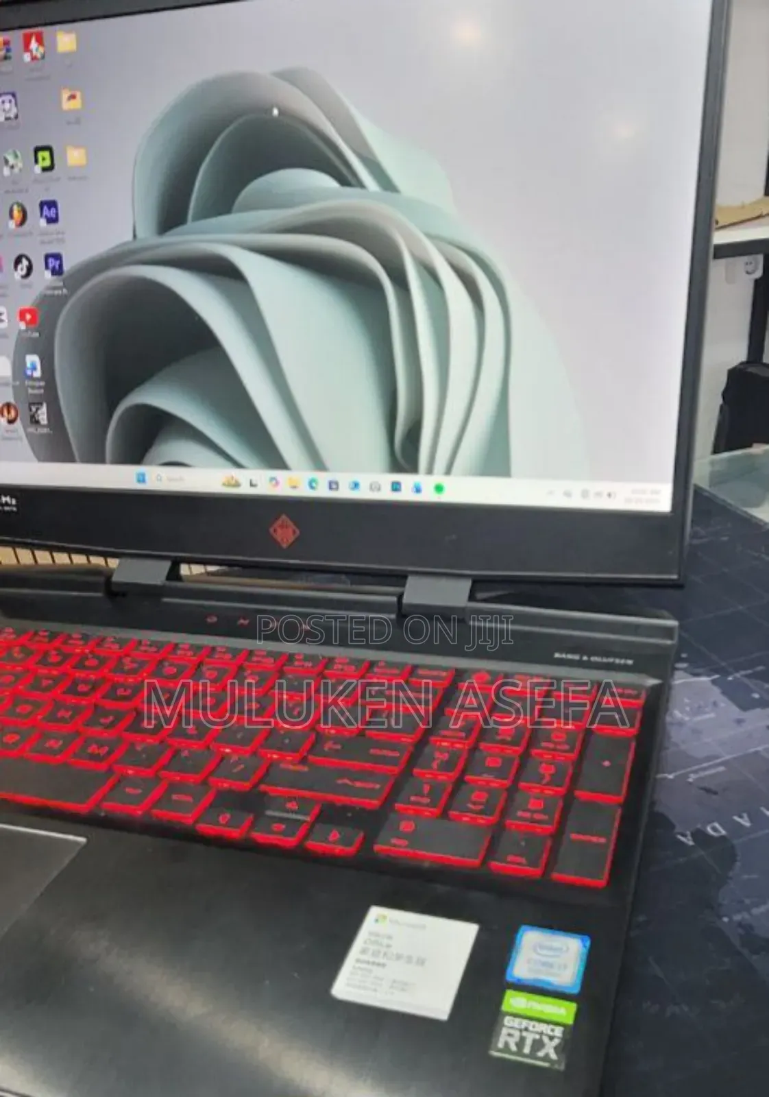 New Laptop HP Omen 15 16GB Intel Core I7 SSD 512GB