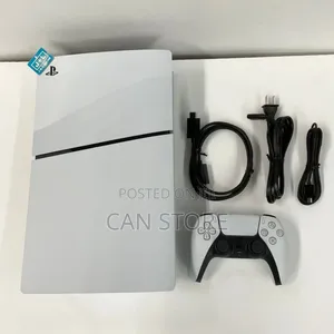 Photo - Europe Ps5 Slim With Power Cable and Stand