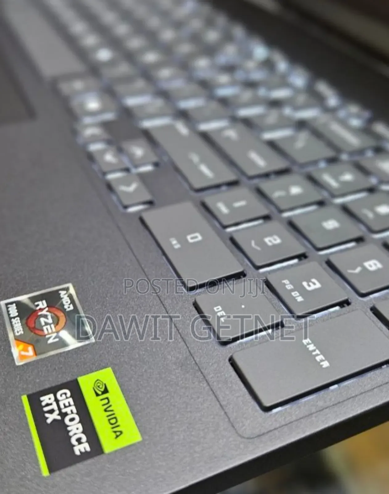 New Laptop HP Victus 15 16GB AMD Ryzen 7 SSD 512GB