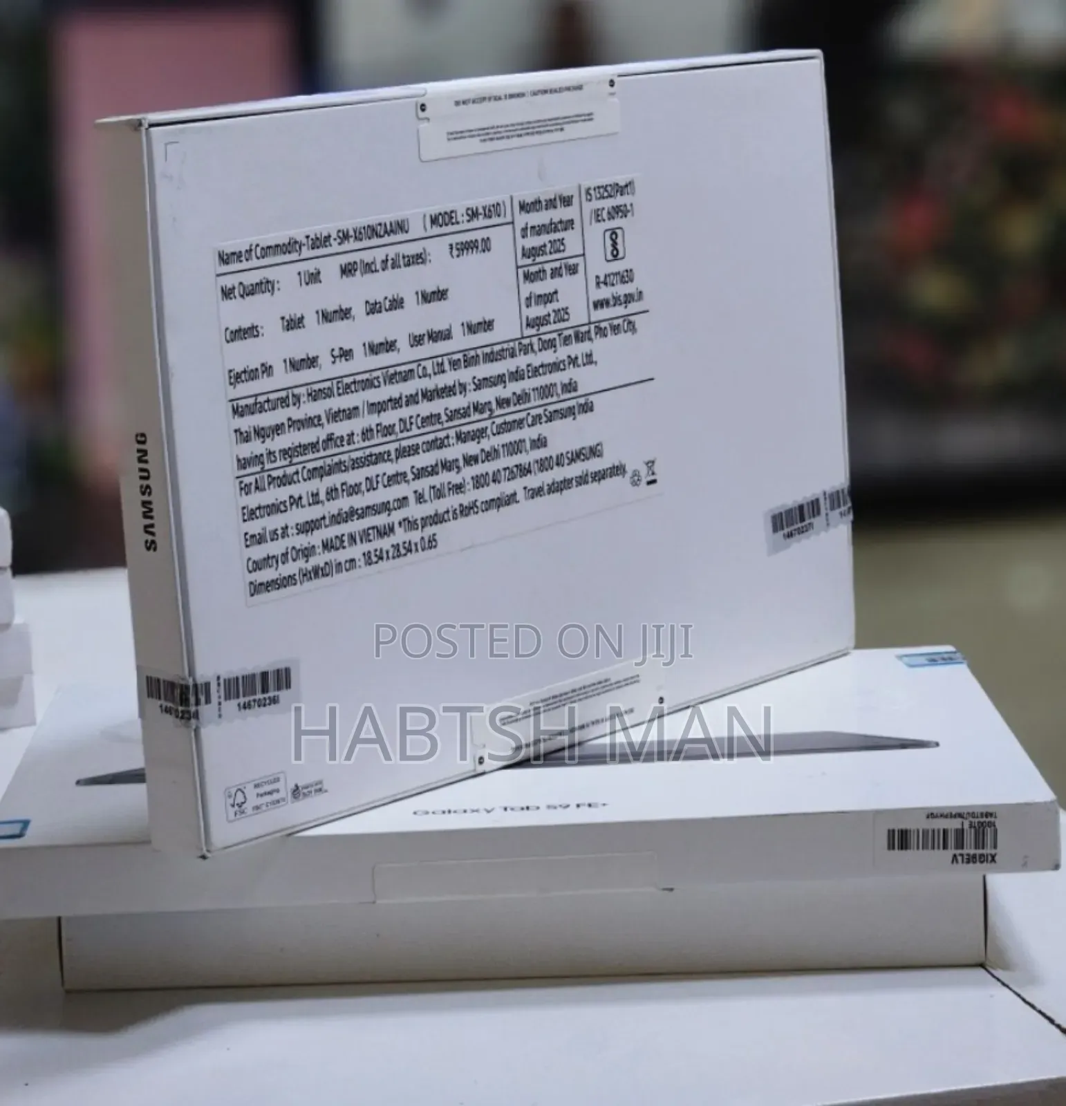 New Samsung Galaxy Tab S9 FE 128 GB Silver