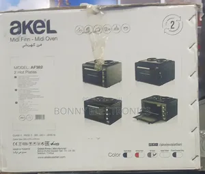 Akel 38l Mini Oven - Timer Function