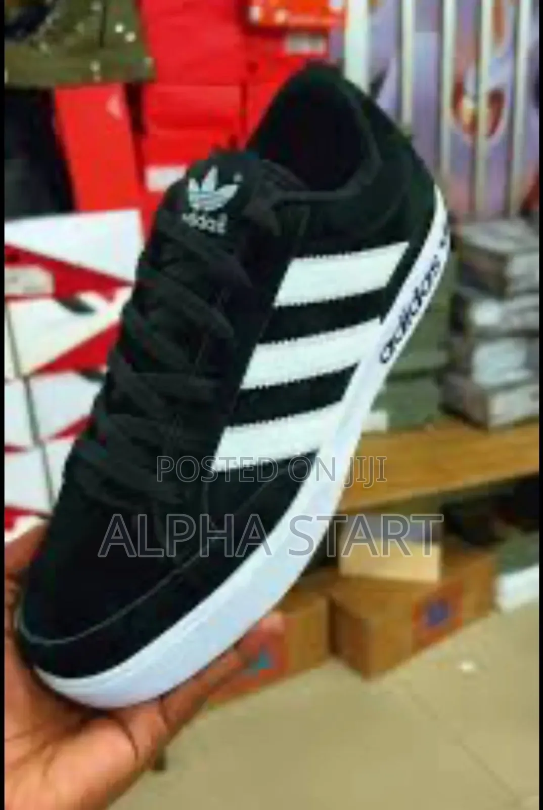 Adidas Flat High Master Quality Smooth Sneakers for Man