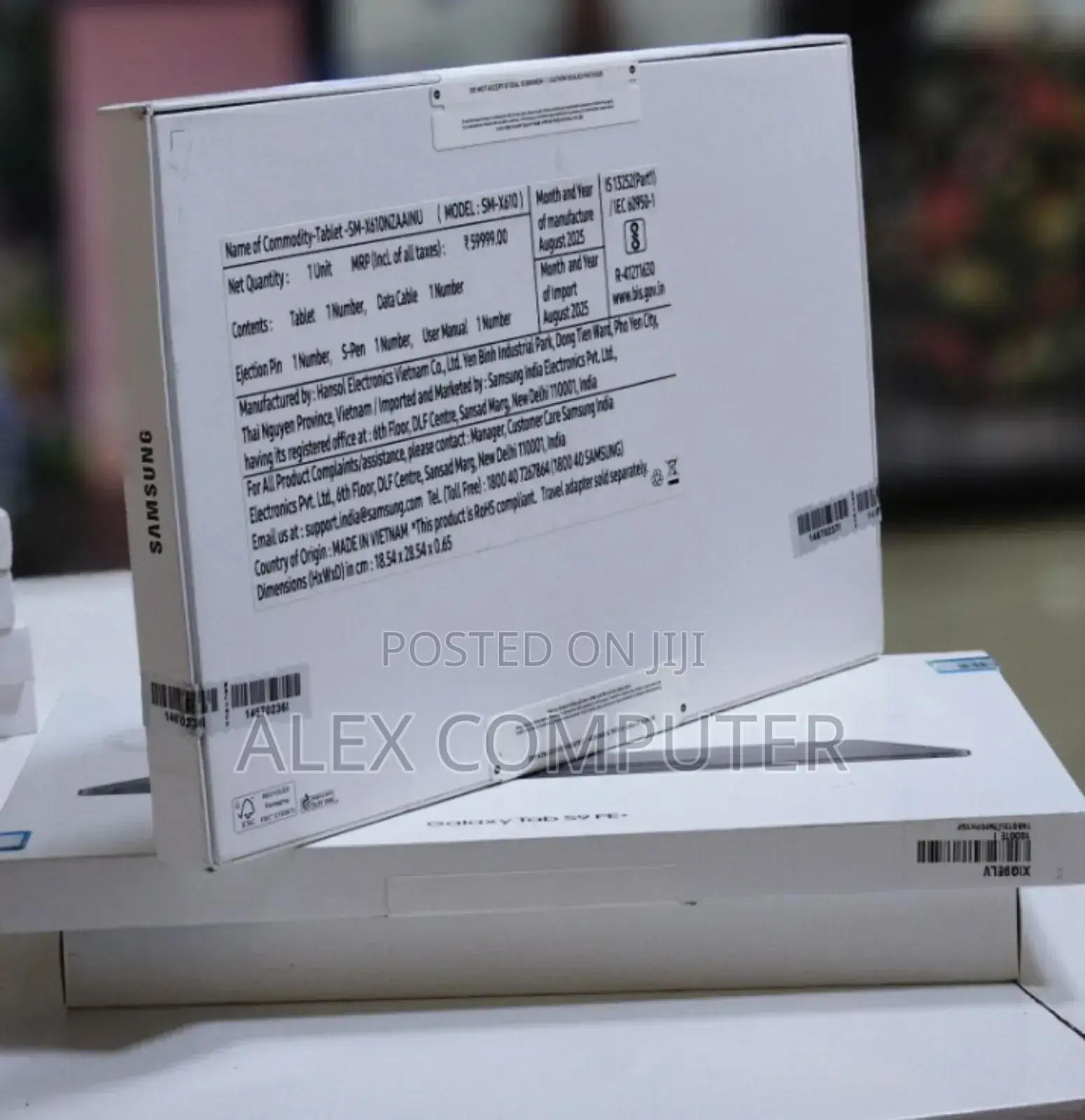 New Samsung Galaxy Tab S10 FE+ 128 GB