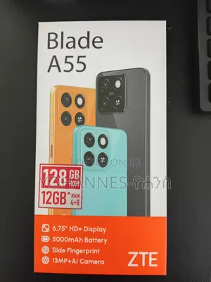 New ZTE A55 128 GB Blue