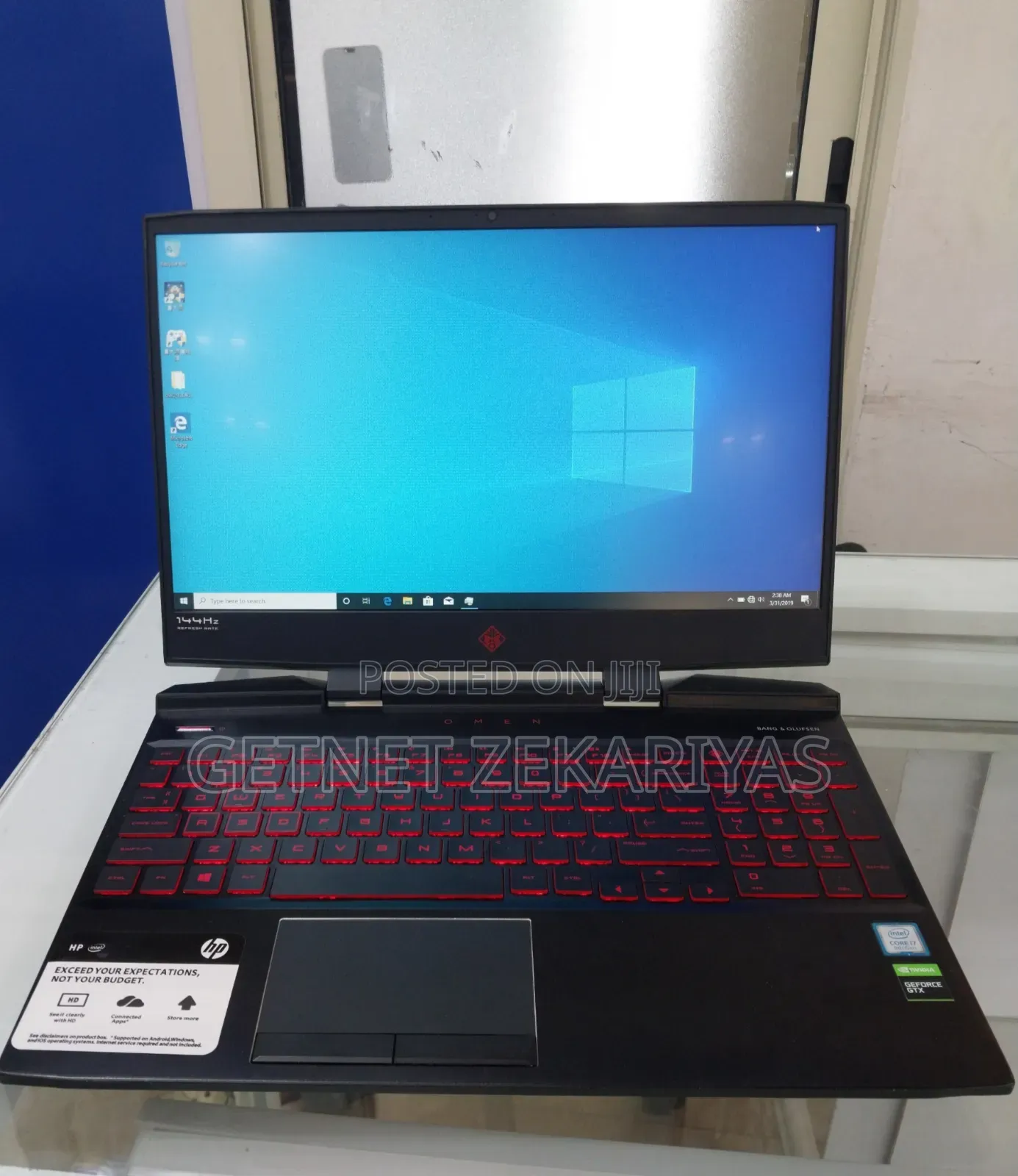 New Laptop HP Omen X 16GB Intel Core I7 SSD 512GB