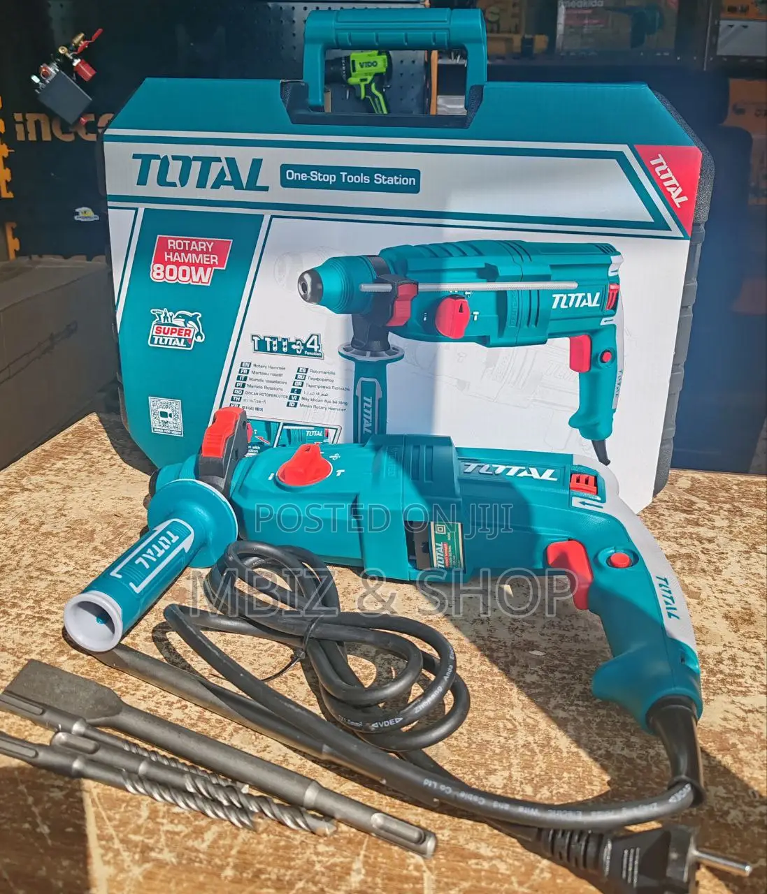 Total Hammer Drill 800w