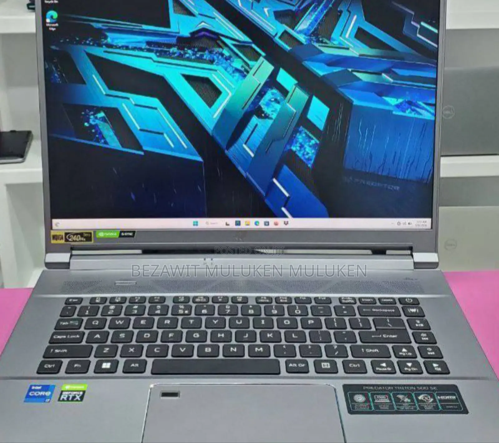 New Laptop Acer Predator Helios 500 16GB Intel Core I7 SSD 512GB