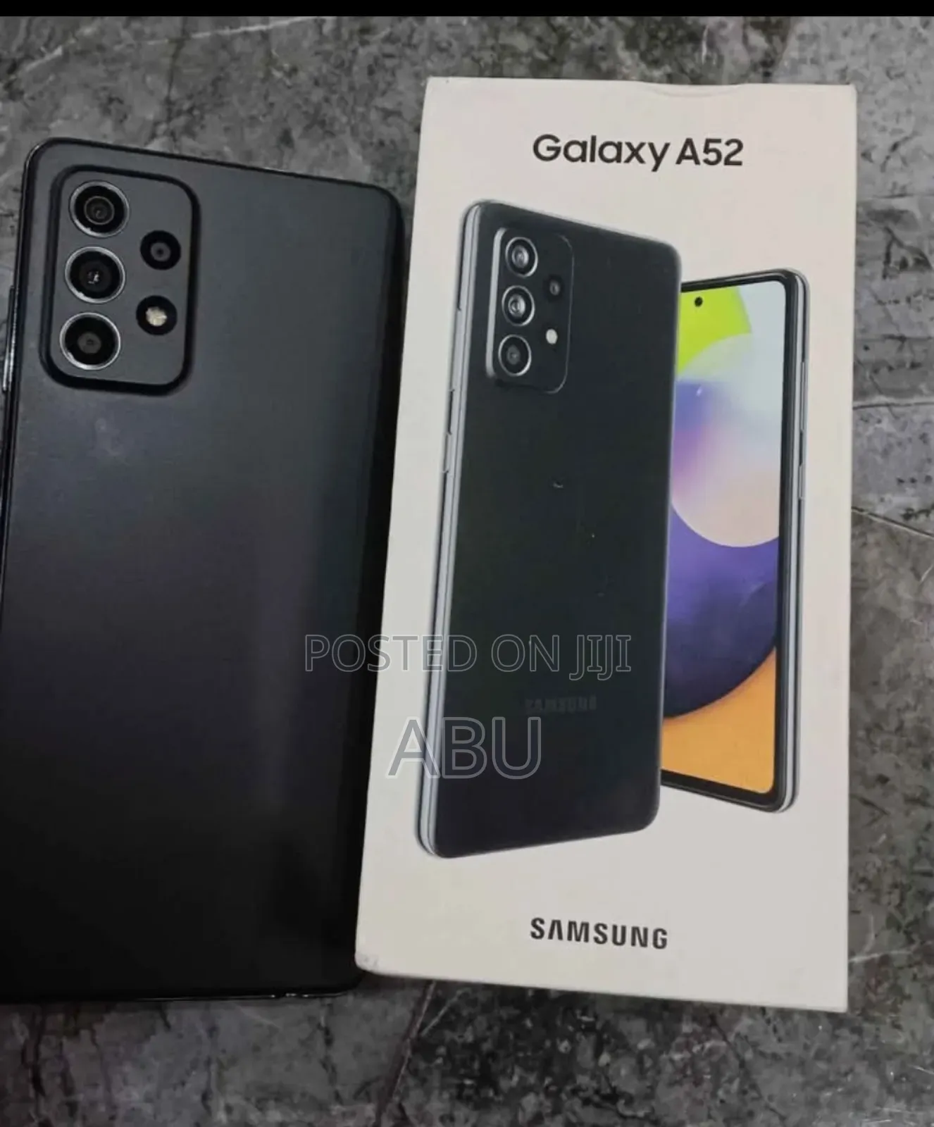 New Samsung Galaxy A52 128 GB Black