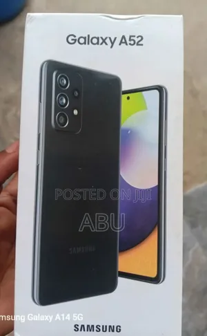 New Samsung Galaxy A52 128 GB Black