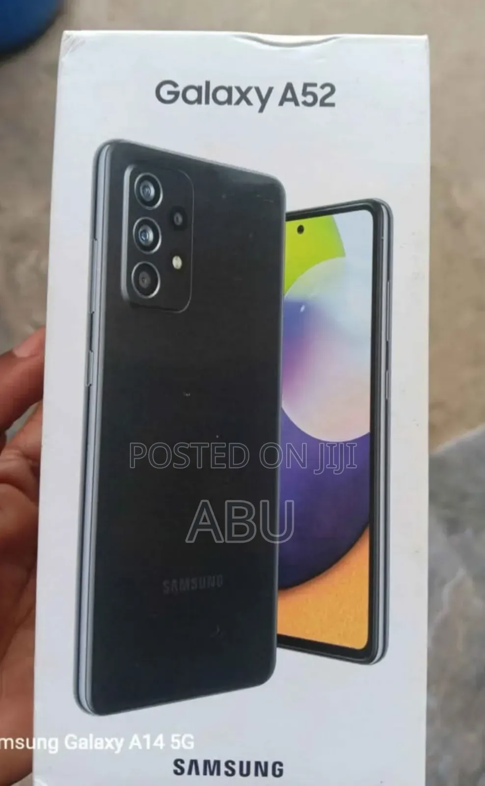 New Samsung Galaxy A52 128 GB Black