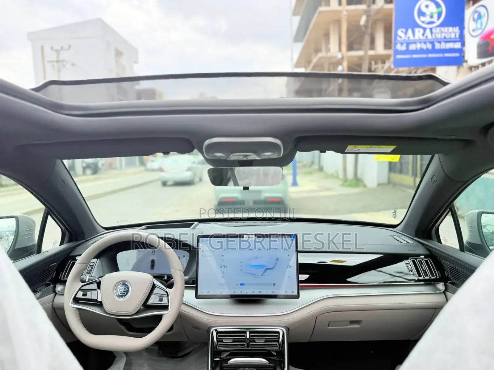 New BYD Tang DM-i 2025 Beige