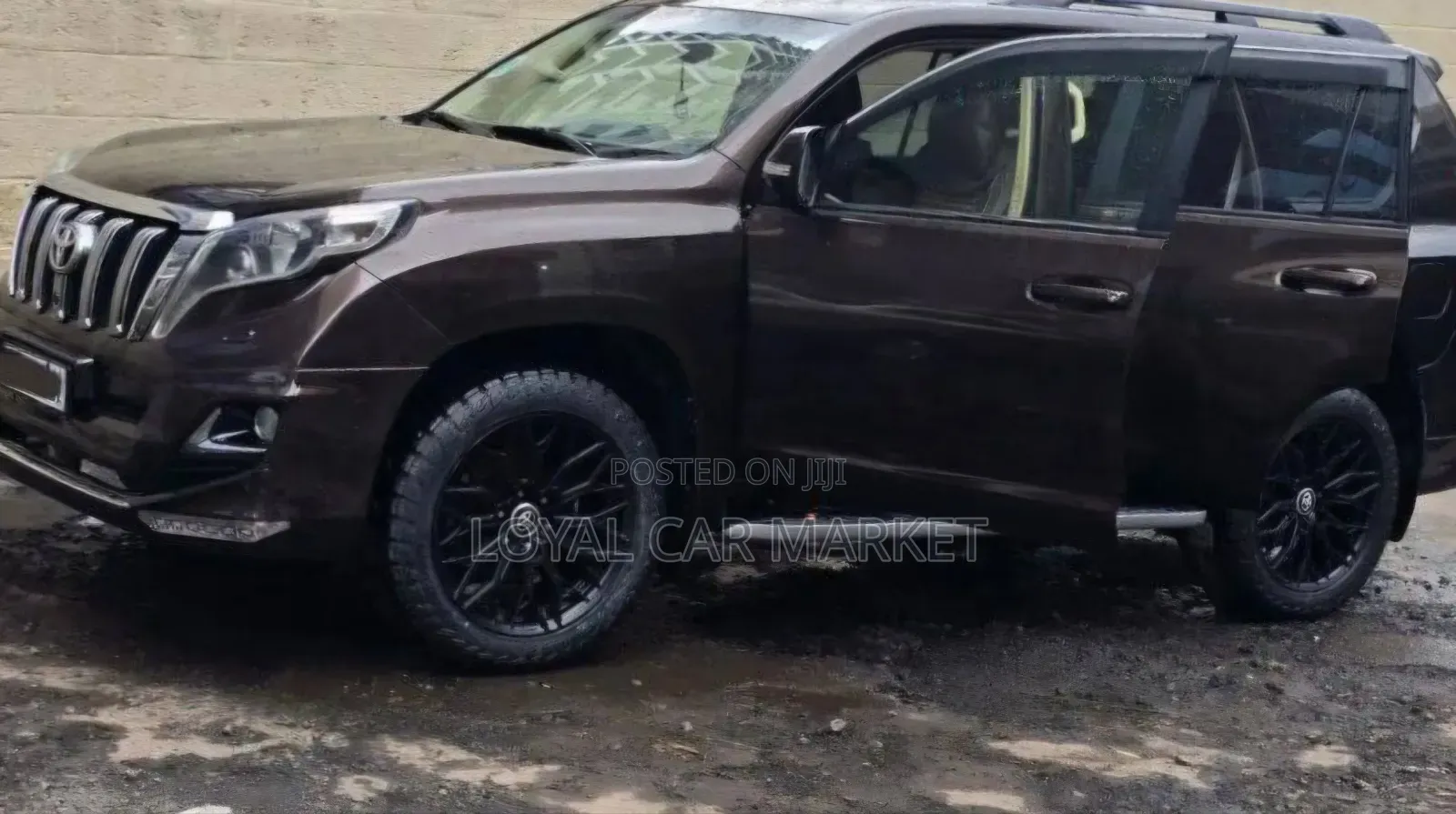 Toyota Land Cruiser Prado 2017 Brown