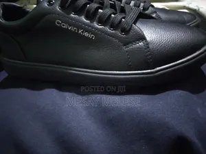 Men's Calvin Klein Flat Sneakers (Full Black)