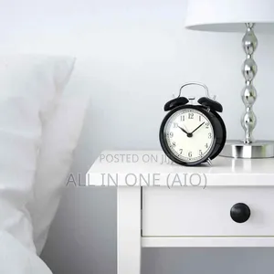 Ikea Alarm Clock, Black, 10 Cm