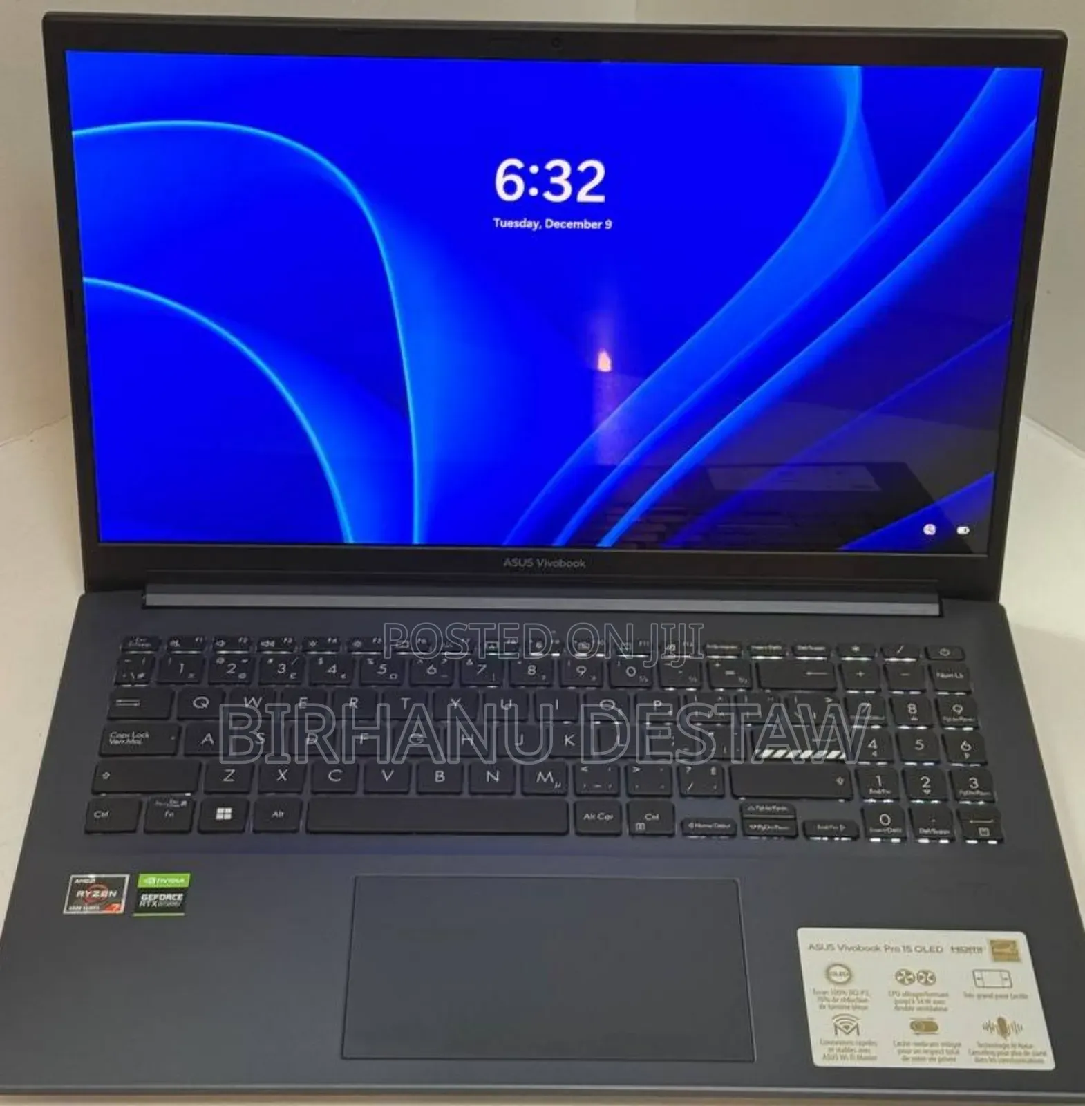 New Laptop Asus 16GB AMD Ryzen 7 SSD 512GB